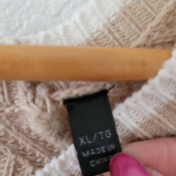 ATM Cotton & Cashmere Blend RIbbed Sweater XL NEW NWT - Picture 4 of 9